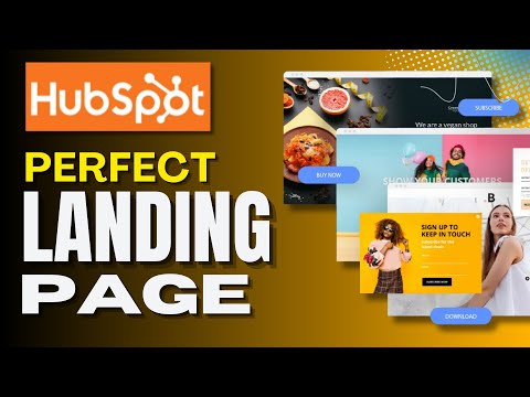 How To Create a Perfect Landing Page In HubSpot 2024 [Video]