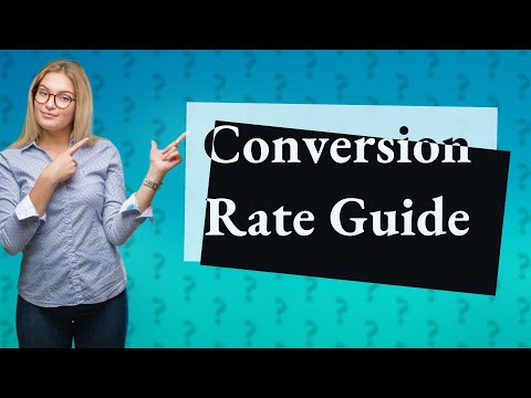 What is a good conversion rate USD to CAD? [Video]