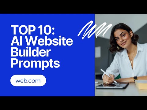 TOP 10 AI Website Builder Prompts | Web.com [Video]