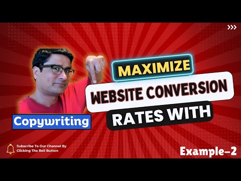 Maximize Website Conversion Rates With Copywriting (Filterbaby.com Example) [Video]
