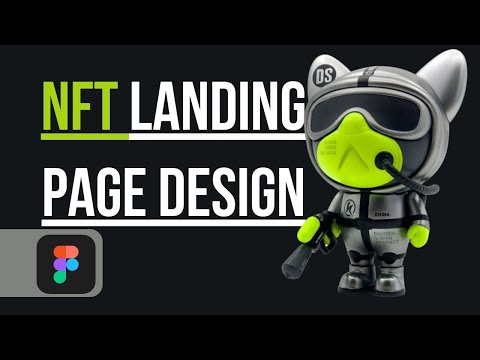 NFT landing page design in figma (tutorial) [Video]