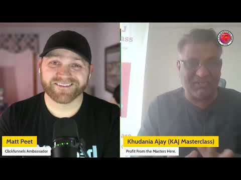 How to Build Sales Funnels with Matt Peet | KAJ Masterclass [Video]