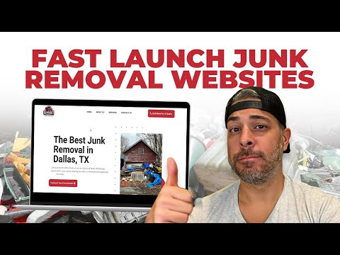 Junk Removal Website Design | Junk Removal Websites | Web Design for Junk Removal [Video]