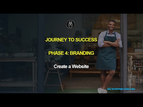 Journey to Success Phase 4: Branding – Create a Website [Video]