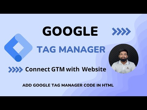 How to add google tag manager code in html |  Connect GTM without plugin for wordpress Website [Video]