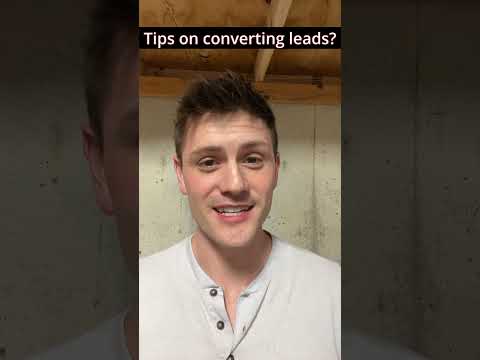 Struggling with Converting Leads? [Video]