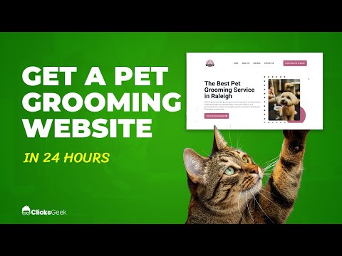 Dog Grooming Website Design | Pet Grooming Websites | Websites For Dog Groomers [Video]