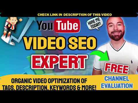 Best YouTube video SEO expert optimization and channel growth manager