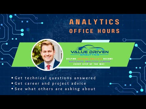 Analytics Office Hours | 2024-03-16 | Data Analytics Videos | Python | Data Science | ChatGPT