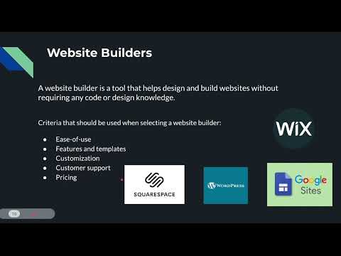 Website building and Analytics [Video]