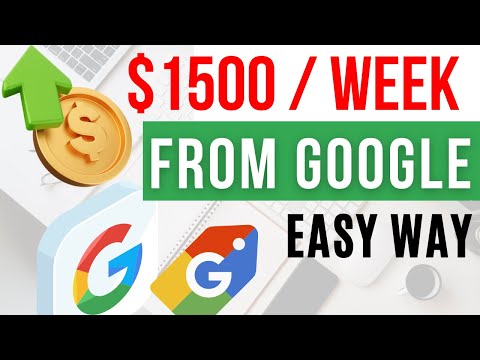 How To Make Your First $1,500+/Week Using Google For Free (Make Money Online) [Video]