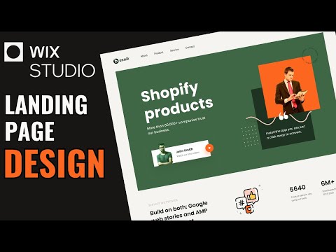 Wix Studio Tutorial | Landing page Design from Figma | Wix Studio [Video]