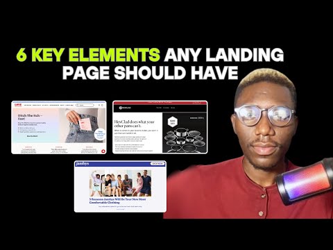 Here Are 6 Elements You MUST Put In Your Next Landing Page (Reviewing My Top Landing Pages Of 2024) [Video]