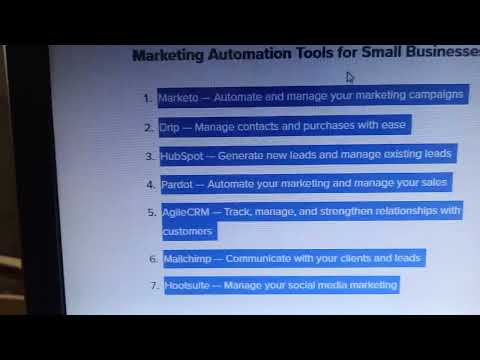 Marketing Automation Tools Choose the Best for Your Business [Video]