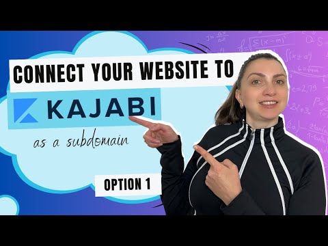 How to Connect a Domain to Your Kajabi Site. Subdomain option. [Video]