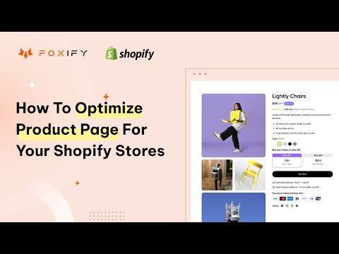 How to Optimize Product Page for Higher Conversion Rate | Foxify Pagebuilder Shopify Tutorial [Video]
