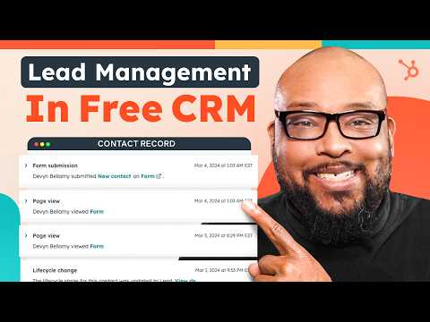 How To Do Lead Management In Free HubSpot CRM [Video]
