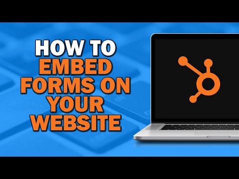 How To Embed Forms On Your Website With Hubspot Crm (Quick Tutorial) [Video]