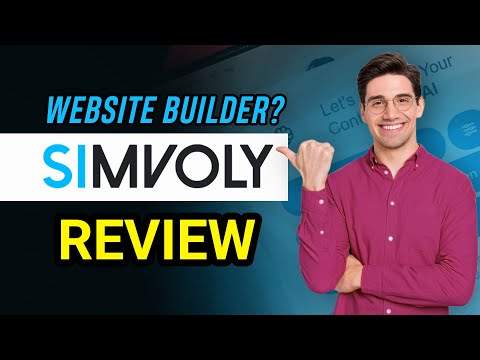 Simvoly Review : Best website builder in 2024? [Video]