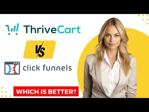 Thrivecart Vs Clickfunnels Comparison | Which is Better? | 2024 [Video]