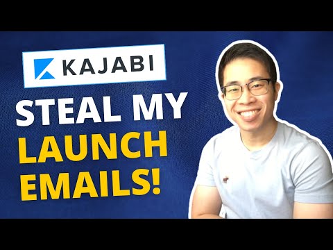 My EXACT Launch Email Sequence! Kajabi for Beginners (Part 21) [Video]