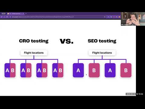 TLC: SEO testing: what it is, why you might care, and how its lessons can inform us w Will Critchlow [Video]
