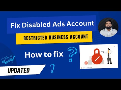 How to fix disabled Ads account And Recover restricted Facebook Meta Business Manager [Video]