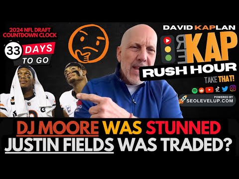 REKAP 🚗 Rush Hour – Chicago Bears DJ Moore was stunned Justin Fields was traded? [Video]