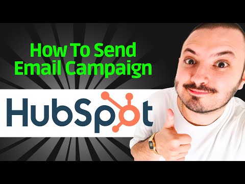 How to Send Email Campaign in Hubspot – FULL GUIDE [Video]