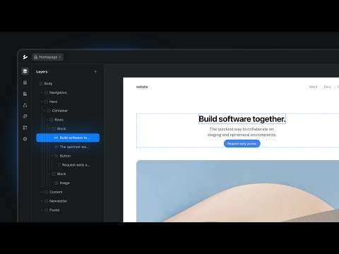 Ycode: Building a Landing page with No-code [Video]