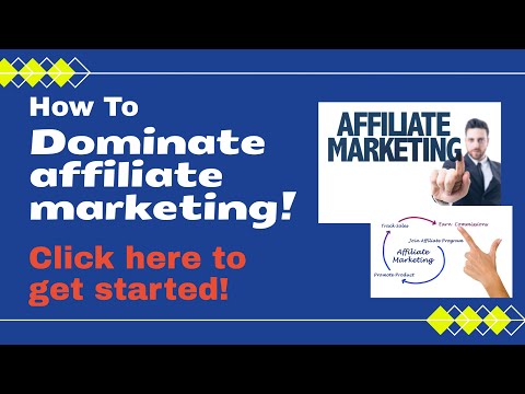 From zero to hero: Learn how to dominate affiliate marketing! Click here to get started! [Video]