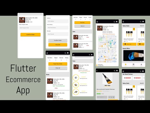 Flutter Ecommerce App UI Kit: A Complete Solution for your Apps [Video]
