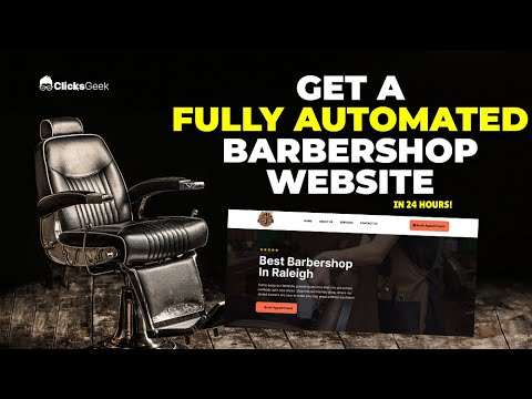 Barbershop Websites | Barber Website Design | Barbershop Web Designer [Video]