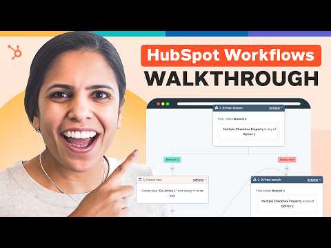 HubSpot Workflows: The COMPLETE Guide (2024) [Video]