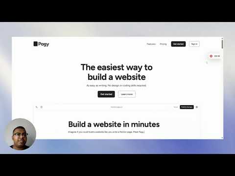 Pagy No-Code Website Builder Review | The Best Carrd Alternative? [Video]