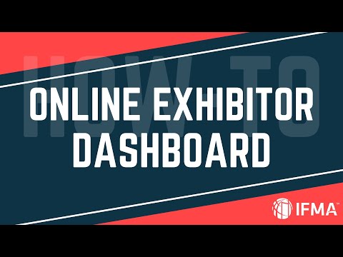 How-To: Online Exhibitor Dashboard | Facility Fusion [Video]