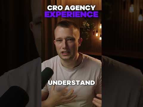 When hiring a CRO agency, make sure they have this: [Video]