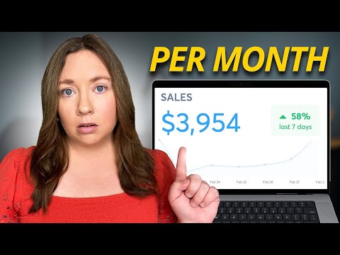 5 Popular Digital Products to Sell Online ($3,954 per week) [Video]