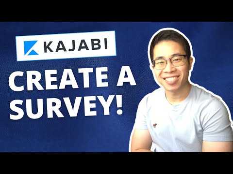 Create a SURVEY on Kajabi! Kajabi for Beginners (Part 30) [Video]