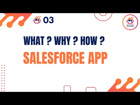 #03 What is salesforce App | Why do we use Salesforce App  | Salesforce Tutorial [Video]