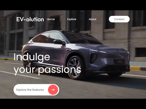 Car LandingPage | Landing page | React landing page | Modern design website | React project [Video]
