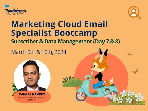 Bootcamp- Prepare for Your Marketing Cloud Email Marketing Specialist Certification Exam (Day 7) [Video]