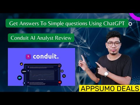 Conduit AI Analyst Review Appsumo | Get Answers To Simple questions Using ChatGPT [Video]