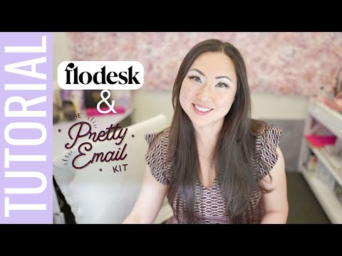 TUTORIAL Flodesk + Pretty Email Kit Canva Templates for your Author Newsletter [Video]
