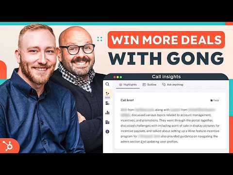 The Sales Enablement Tool You NEED in 2024 (Gong App For HubSpot) [Video]