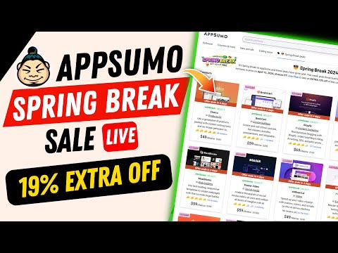 Appsumo Spring Sale 2024 Live – Best Appsumo Deals with Extra Discounts [Video]