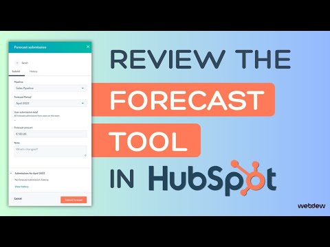 How to review a HubSpot Forecast on your desktop [Video]