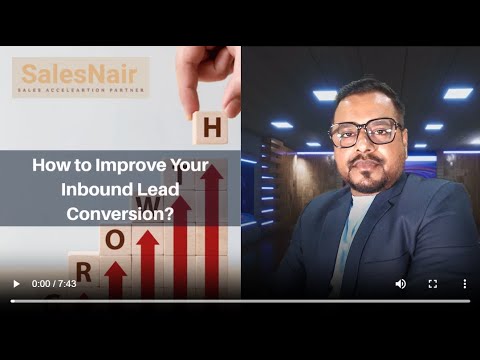 🚀😎🔥 How to Improve Your Inbound Lead Conversion?🚀😎🔥 [Video]