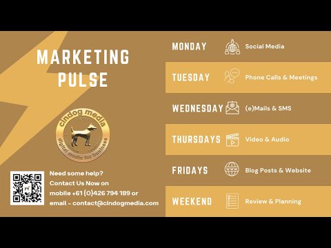 Time to Take Action – Step 1 – Marketing Pulse  – Emails and SMS [Video]