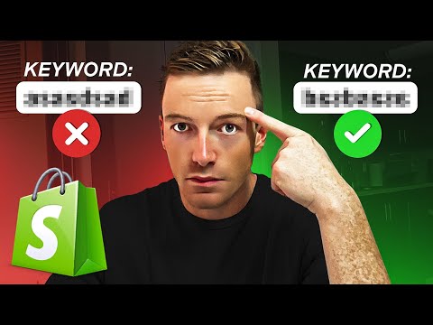 The Best SEO Keyword Research Method For Shopify Stores In 2024 [Video]